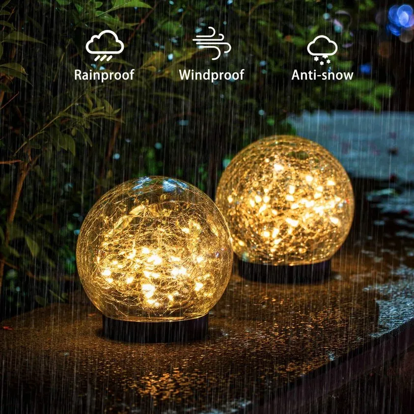 LumiSphere solarna LED svetilka v obliki krogle