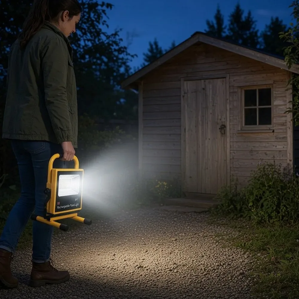 Akumulatorowy reflektor LED
