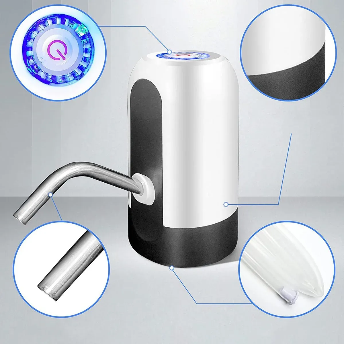 HydroPump električna USB črpalka za plastenke z vodo