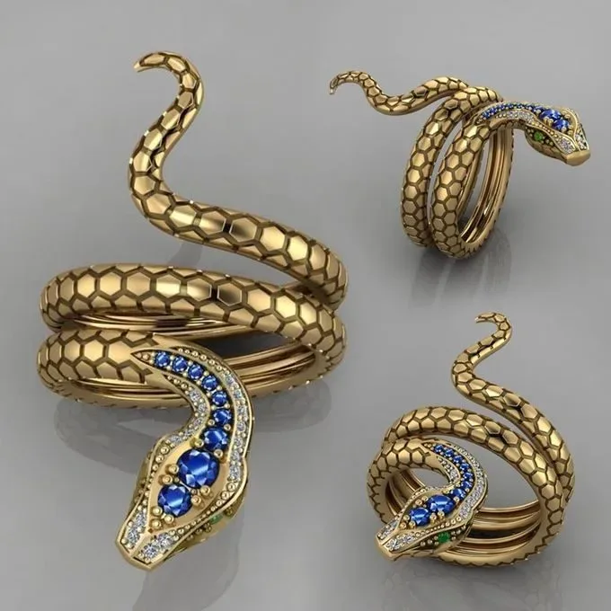 Prstan LuxurySnake